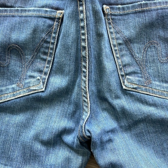 ⭐️HP⭐️Sz 27p Citizens of Humanity Dita dark wash petite bootcut leg in GUC - Picture 12 of 13